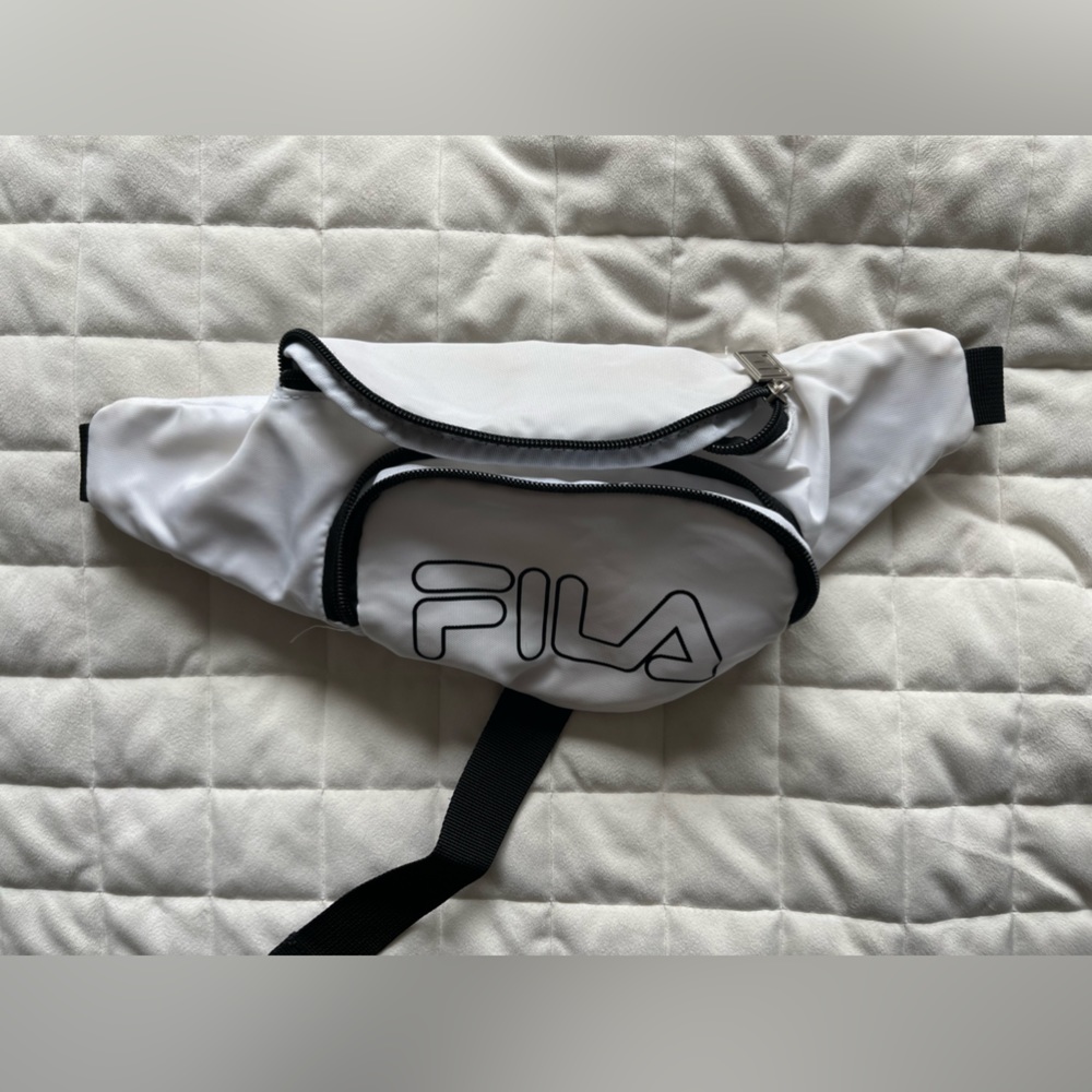 White FILA Fanny Pack